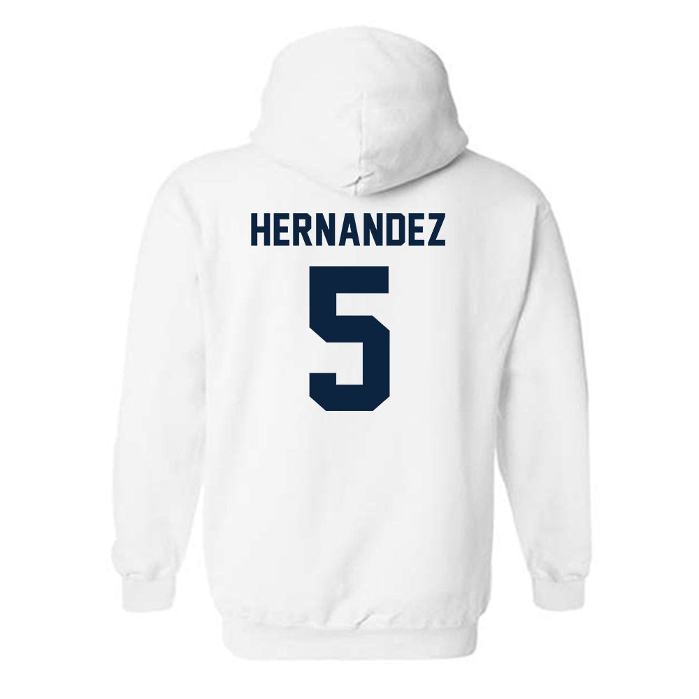 Auburn - NCAA Baseball : Javon Hernandez - Classic Shersey Hooded Sweatshirt-1