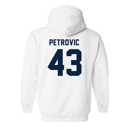 Auburn - NCAA Baseball : Alex Petrovic - Classic Shersey Hooded Sweatshirt-1