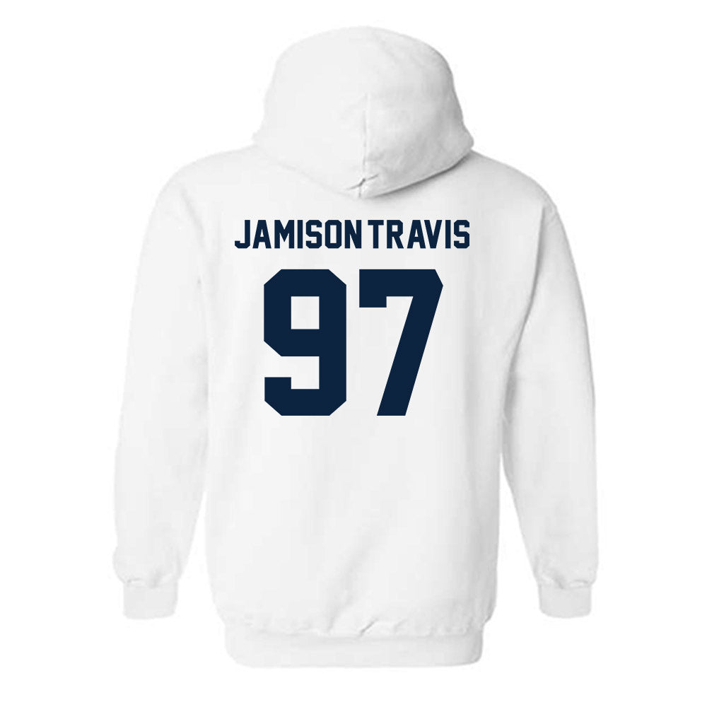 Auburn - NCAA Football : Quientrail Jamison-Travis - Classic Shersey Hooded Sweatshirt-1