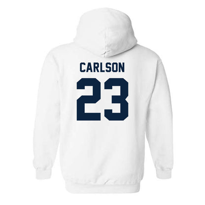 Auburn - NCAA Baseball : Parker Carlson - Classic Shersey Hooded Sweatshirt-1