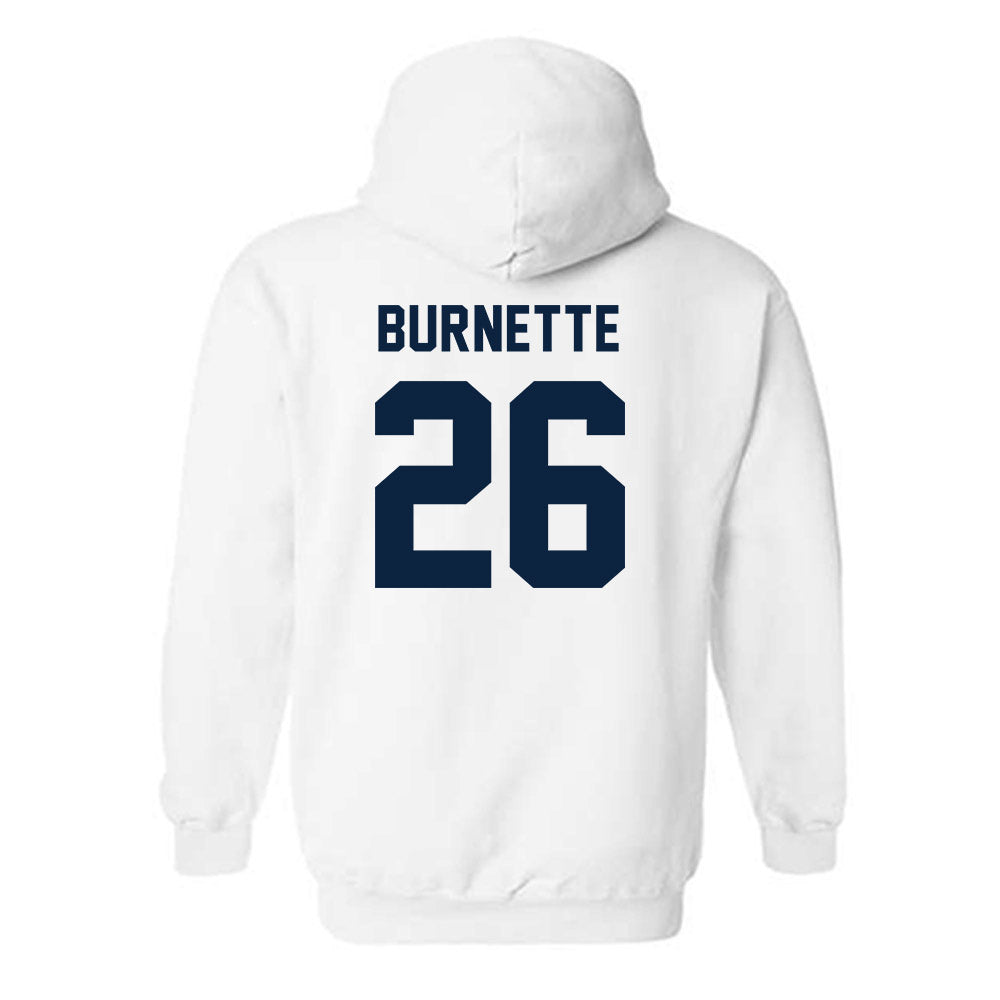 Auburn - NCAA Football : Christian Burnette - Classic Shersey Hooded Sweatshirt-1