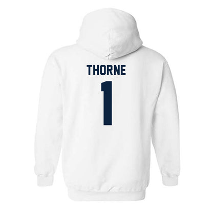 Michigan State - NCAA Football : Payton Thorne - Classic Shersey Hooded Sweatshirt-1