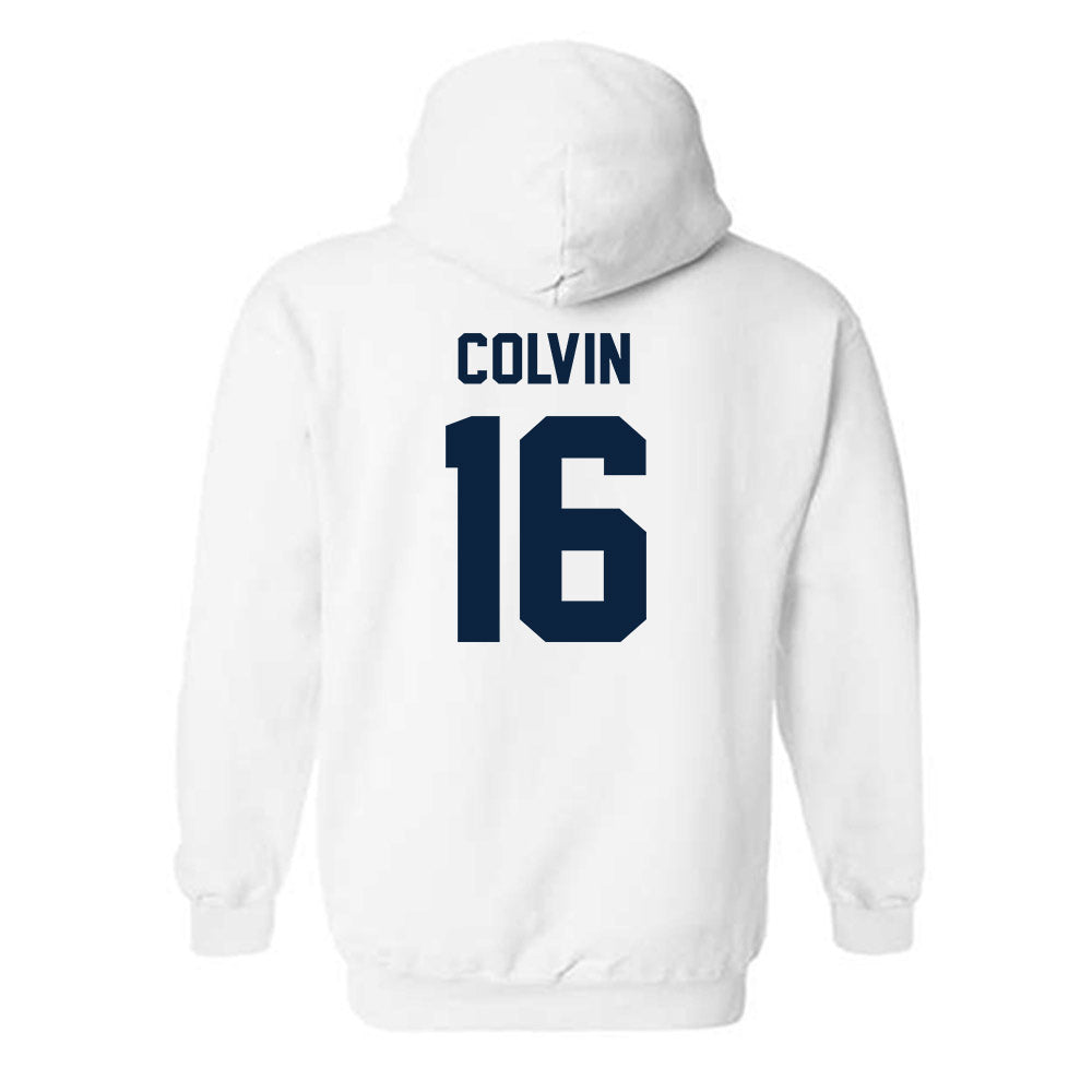Auburn - NCAA Football : John Colvin - Classic Shersey Hooded Sweatshirt-1