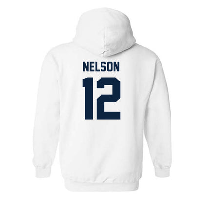 Auburn - NCAA Baseball : Drew Nelson - Classic Shersey Hooded Sweatshirt-1