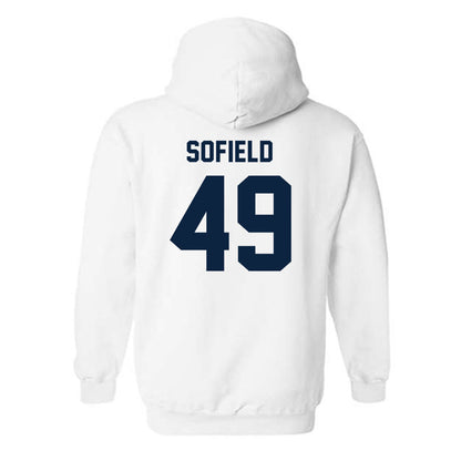 Auburn - NCAA Baseball : Drew Sofield - Classic Shersey Hooded Sweatshirt-1