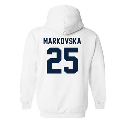 Auburn - NCAA Women's Volleyball : Lizzy Markovska - Classic Shersey Hooded Sweatshirt-3