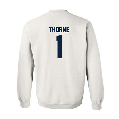 Michigan State - NCAA Football : Payton Thorne - Classic Shersey Crewneck Sweatshirt-1