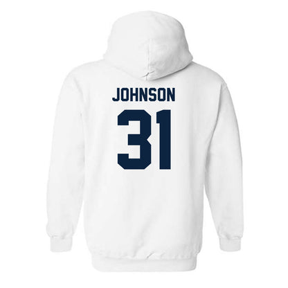 Auburn - NCAA Men's Basketball : Chaney Johnson - Classic Shersey Hooded Sweatshirt-1