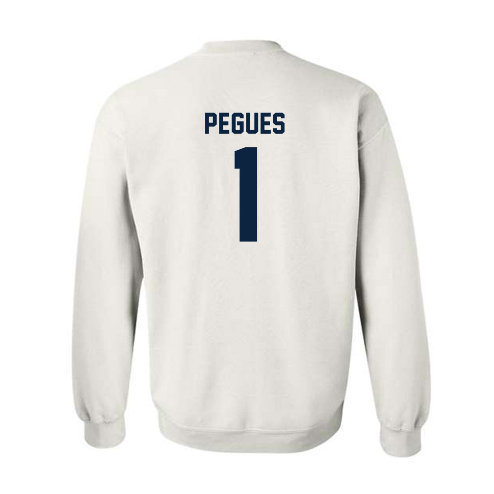 Auburn - NCAA Men's Basketball : JP Pegues - Classic Shersey Crewneck Sweatshirt-1