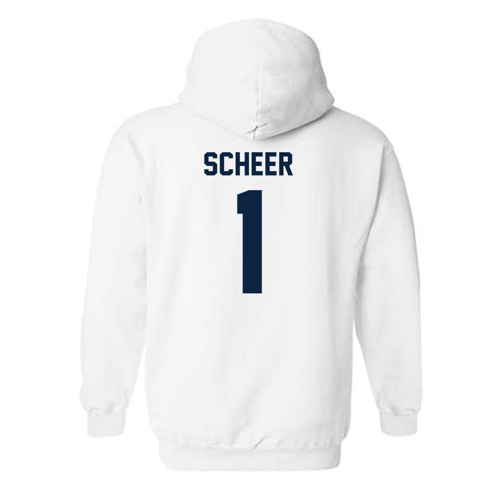 Auburn - NCAA Women's Volleyball : Madison Scheer - Classic Shersey Hooded Sweatshirt-1