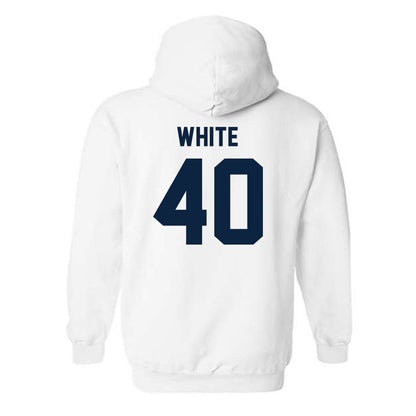 Auburn - NCAA Football : Jake White - Classic Shersey Hooded Sweatshirt-1