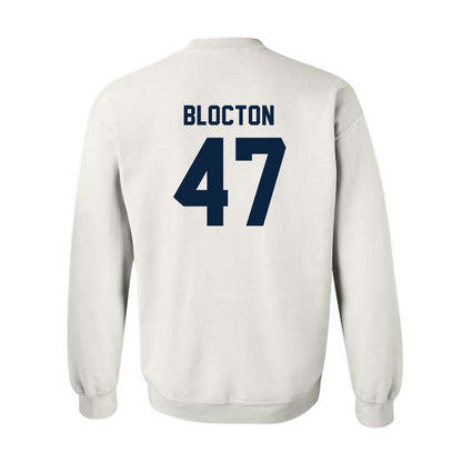 Auburn - NCAA Football : Malik Blocton - Classic Shersey Crewneck Sweatshirt-1