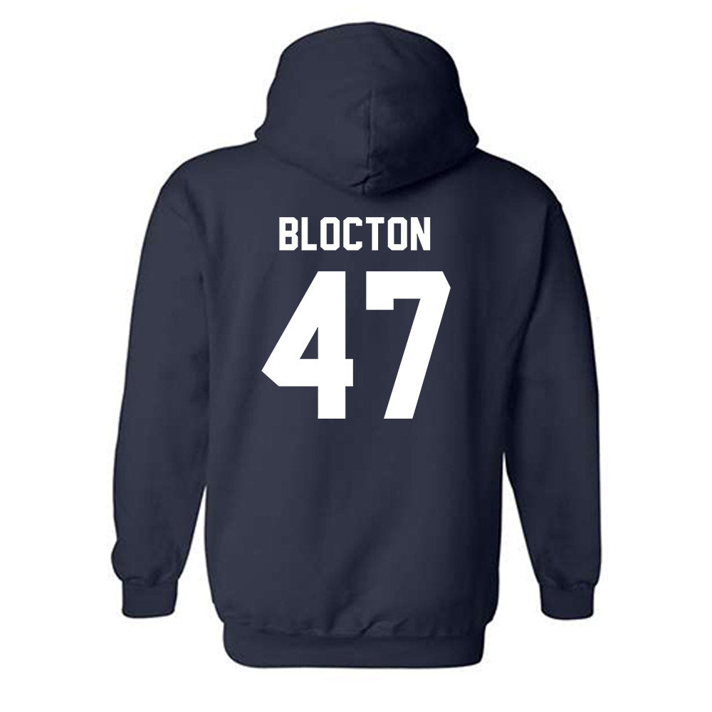 Auburn - NCAA Football : Malik Blocton - Generic Shersey Hooded Sweatshirt-1
