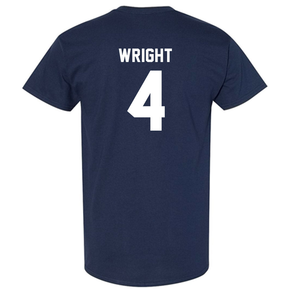 Auburn - NCAA Baseball : Carter Wright - Generic Shersey T-Shirt-1