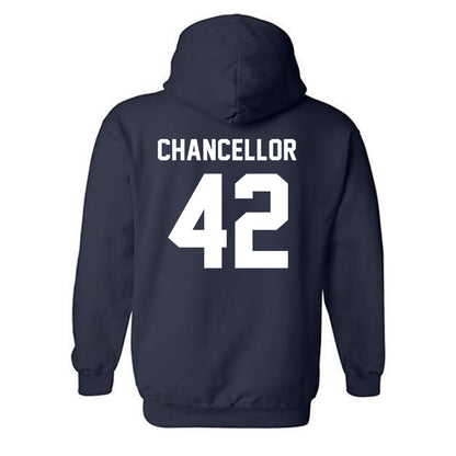 Auburn - NCAA Baseball : Abe Chancellor - Generic Shersey Hooded Sweatshirt-1