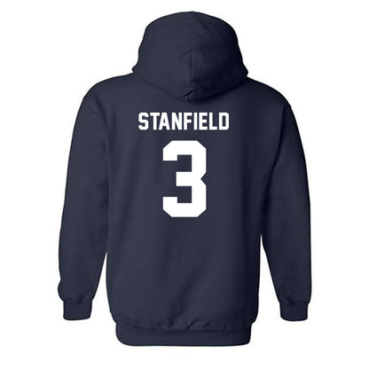 Auburn - NCAA Baseball : Chris Stanfield - Generic Shersey Hooded Sweatshirt-1