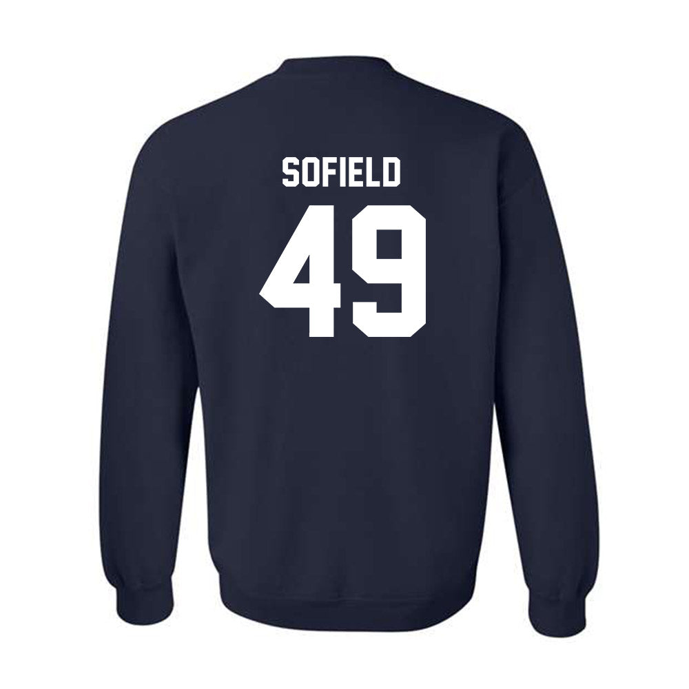 Auburn - NCAA Baseball : Drew Sofield - Generic Shersey Crewneck Sweatshirt-1