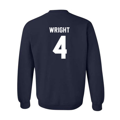 Auburn - NCAA Baseball : Carter Wright - Generic Shersey Crewneck Sweatshirt-1