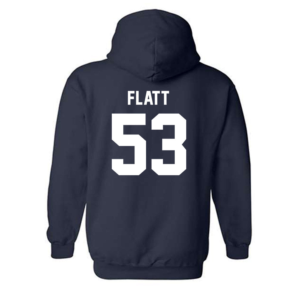 Auburn - NCAA Football : John Henry Flatt - Generic Shersey Hooded Sweatshirt-1