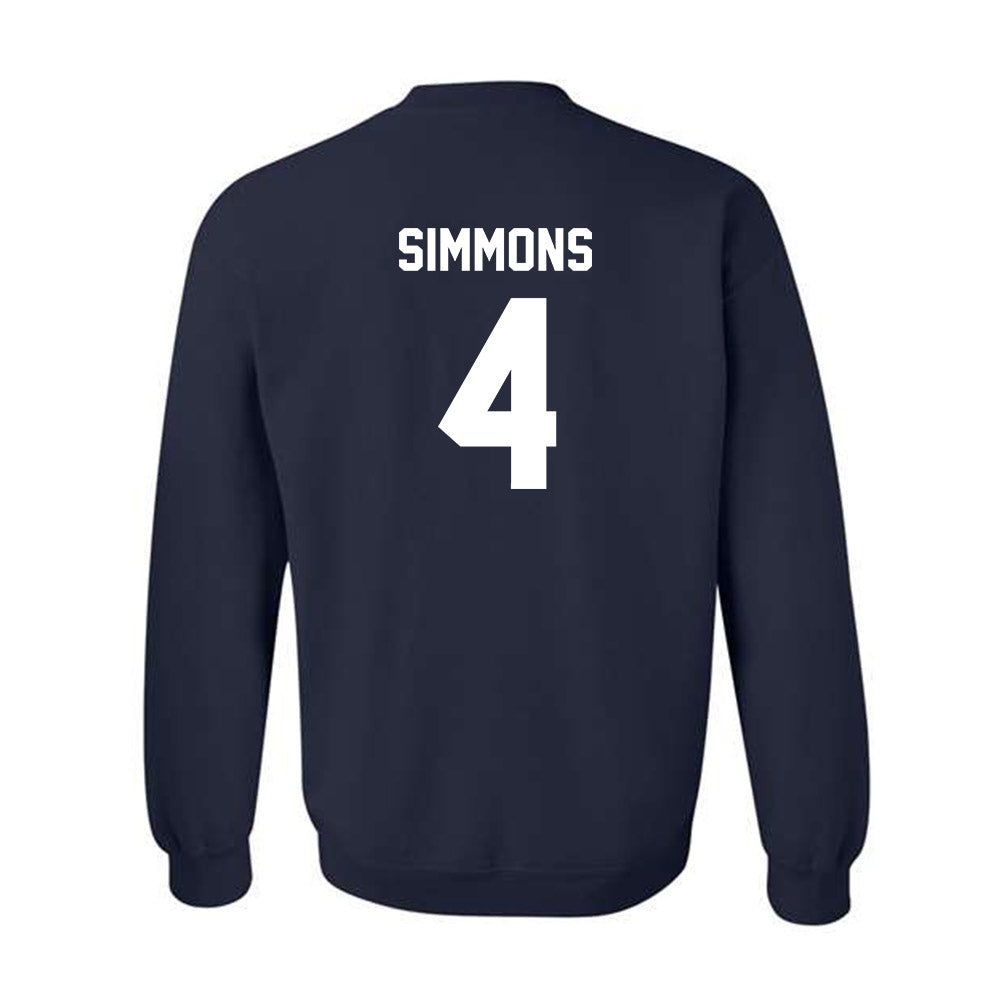 Auburn - NCAA Football : Malcolm Simmons - Generic Shersey Crewneck Sweatshirt-1