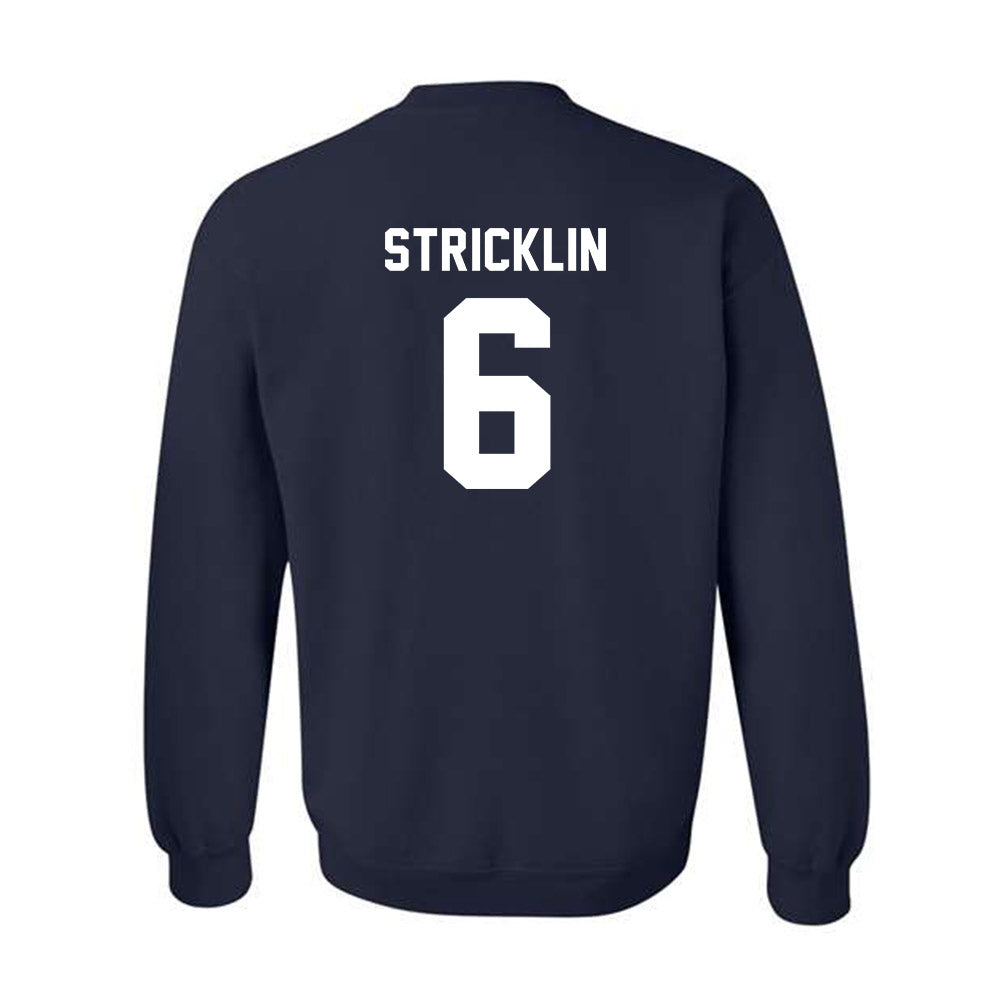 Auburn - NCAA Baseball : Cale Stricklin - Generic Shersey Crewneck Sweatshirt-1