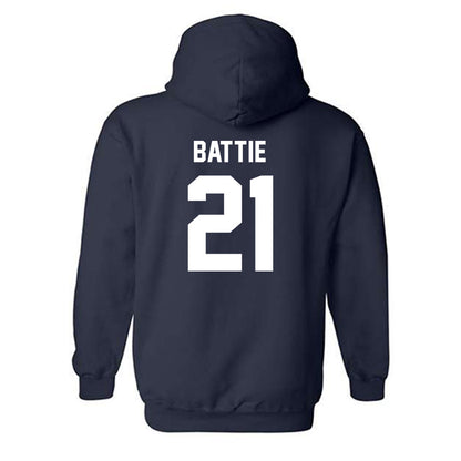 Auburn - NCAA Football : Brian Battie - Generic Shersey Hooded Sweatshirt-1