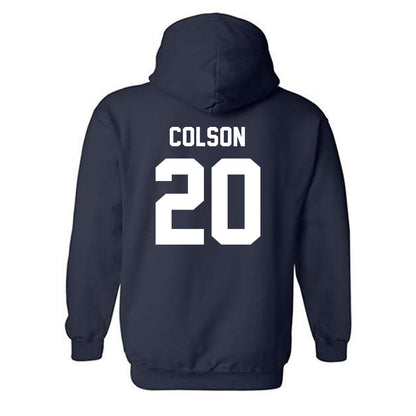 Auburn - NCAA Women's Soccer : Hayden Colson - Generic Shersey Hooded Sweatshirt-1