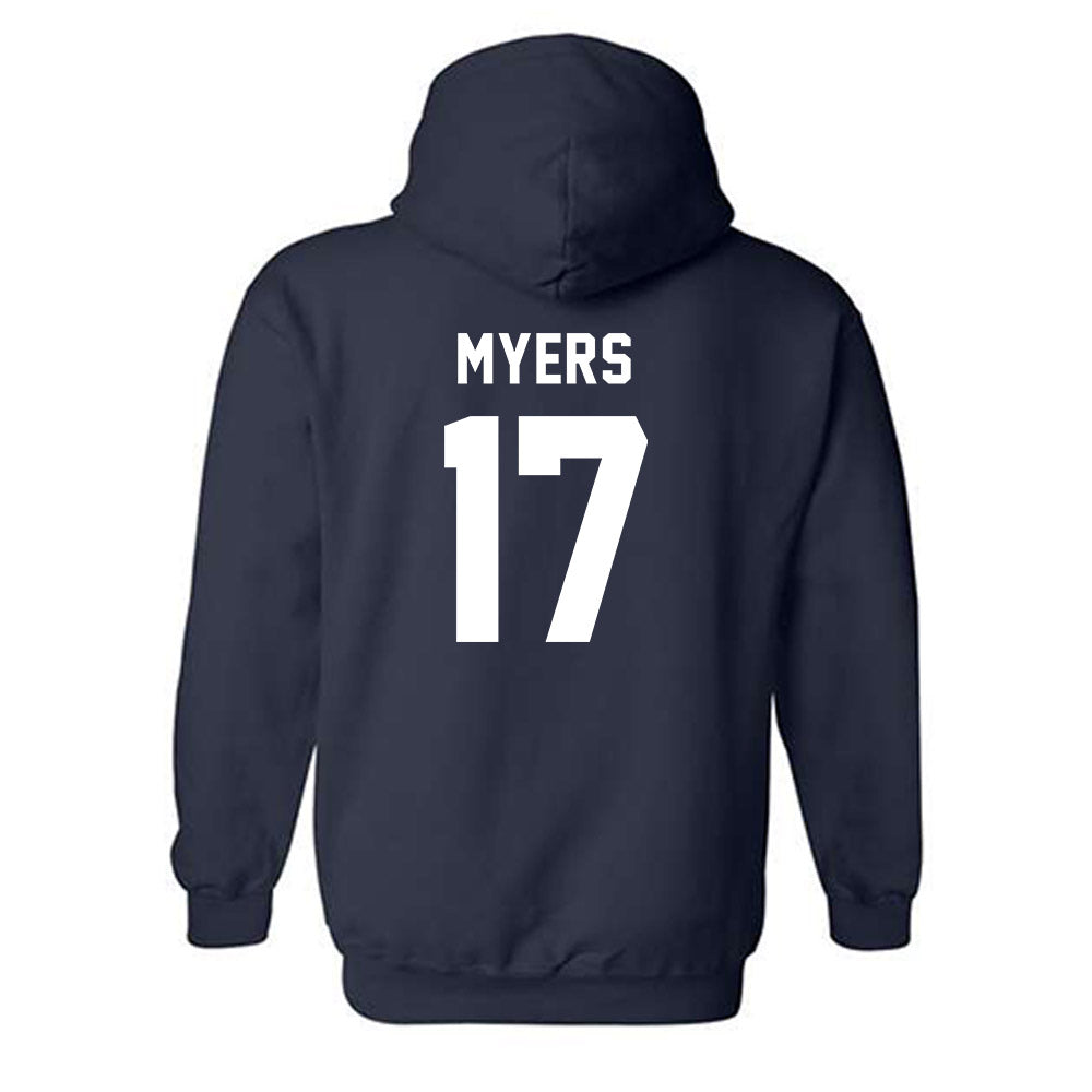 Auburn - NCAA Football : Will Myers - Generic Shersey Hooded Sweatshirt-1