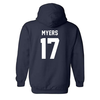 Auburn - NCAA Football : Will Myers - Generic Shersey Hooded Sweatshirt-1