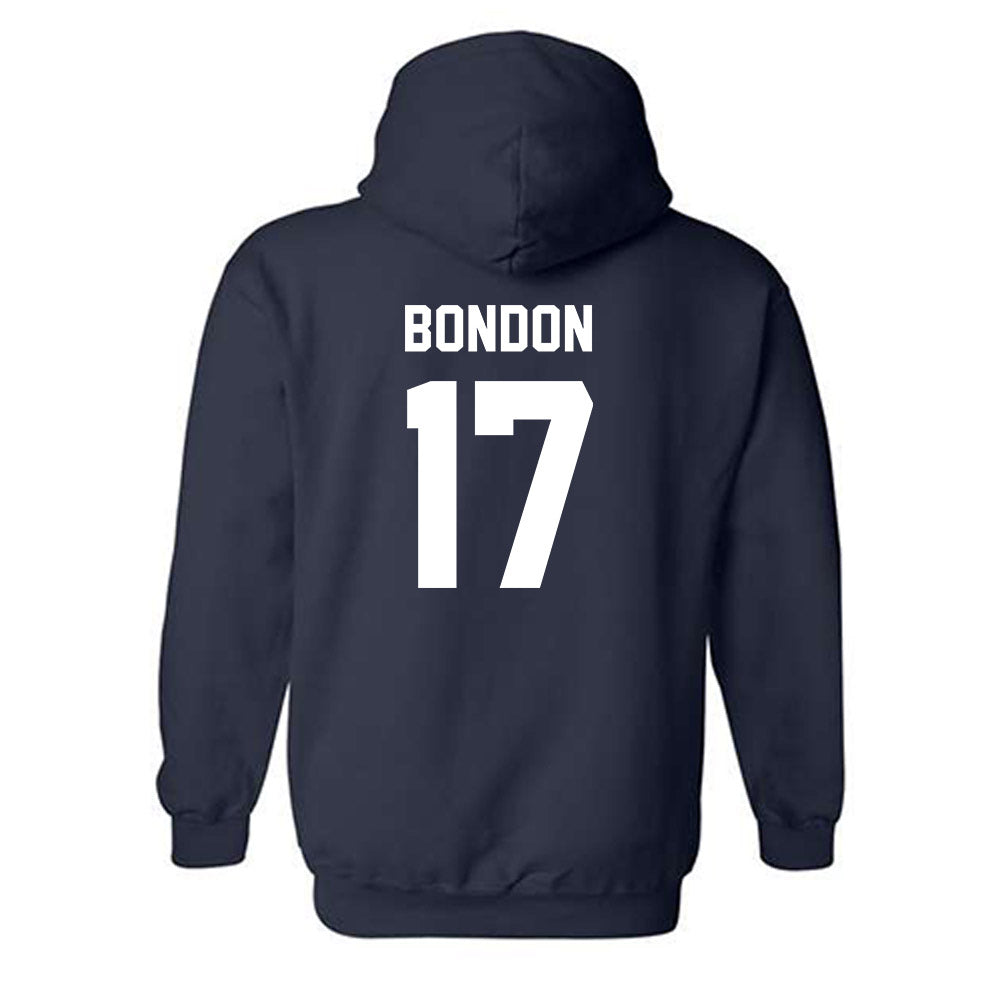 Auburn - NCAA Women's Soccer : Maddison Bondon - Generic Shersey Hooded Sweatshirt-1