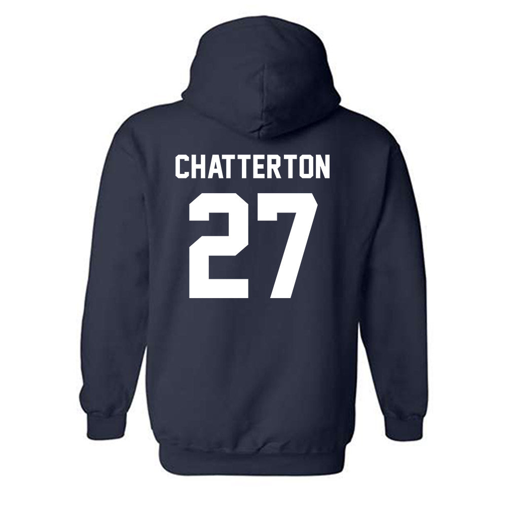 Auburn - NCAA Baseball : Christian Chatterton - Generic Shersey Hooded Sweatshirt-1
