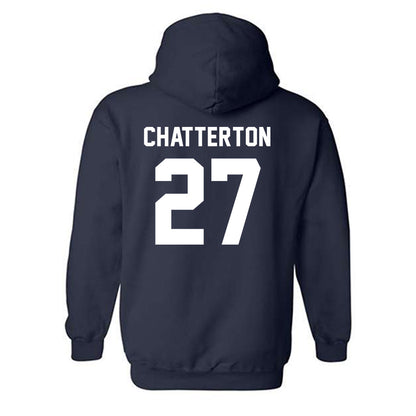 Auburn - NCAA Baseball : Christian Chatterton - Generic Shersey Hooded Sweatshirt-1