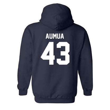 Auburn - NCAA Softball : Delaney Aumua - Generic Shersey Hooded Sweatshirt-1