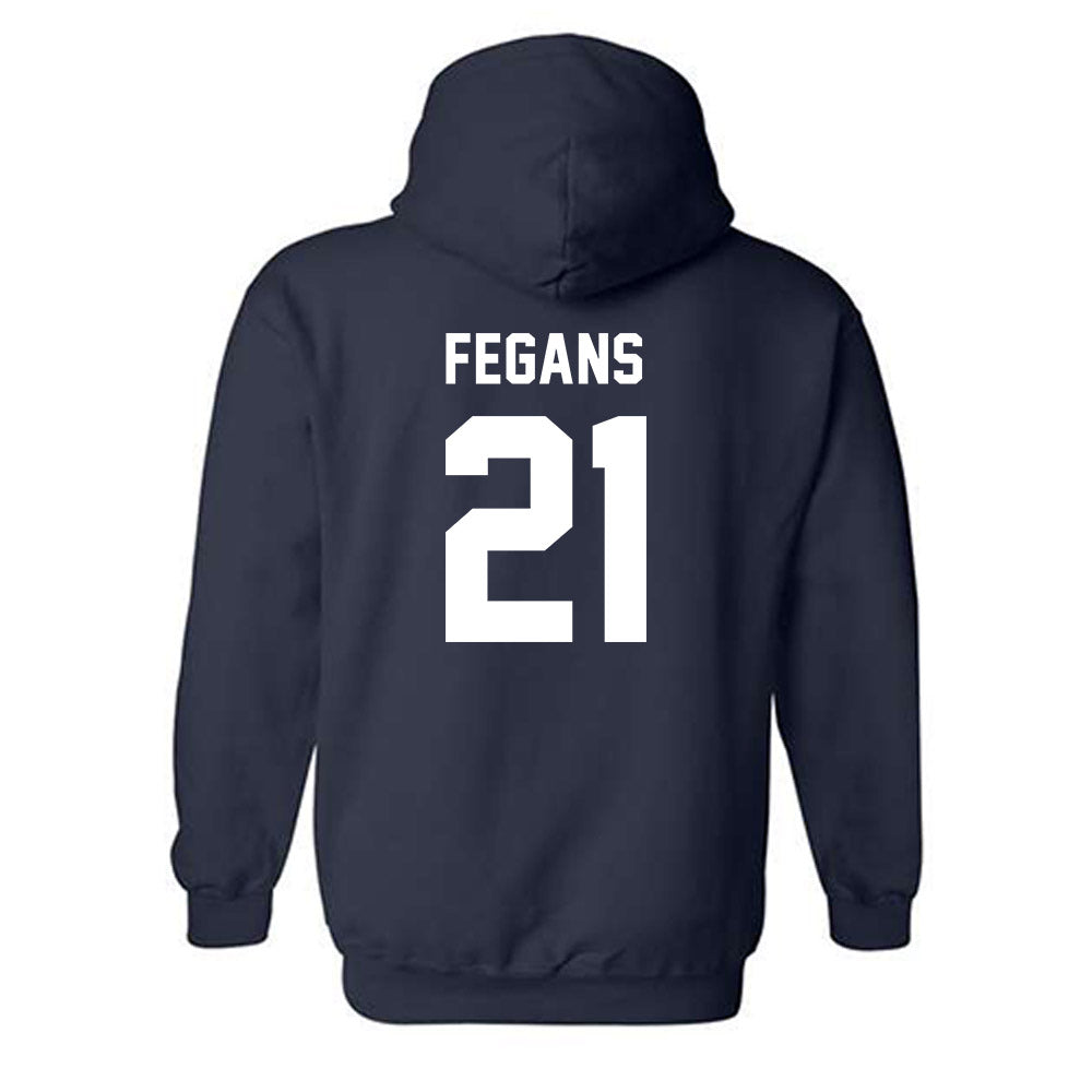 Auburn - NCAA Football : Anquon Fegans - Generic Shersey Hooded Sweatshirt-1