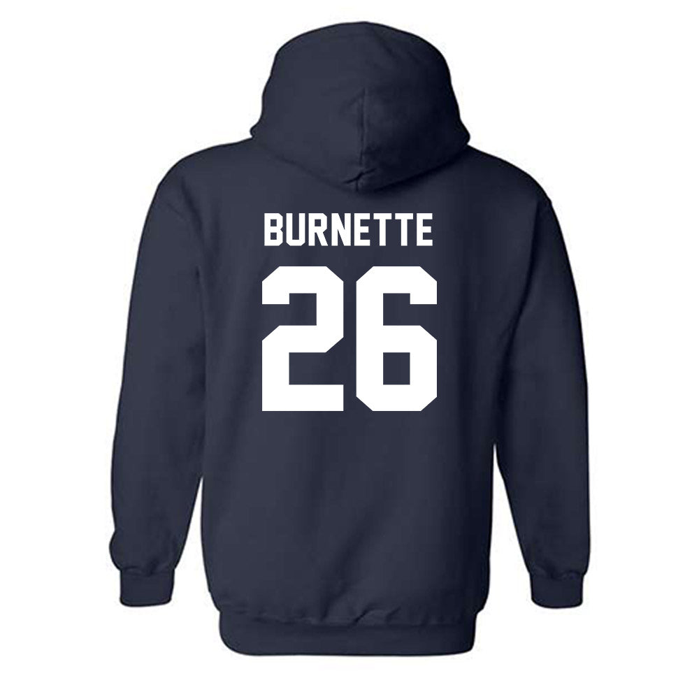 Auburn - NCAA Football : Christian Burnette - Generic Shersey Hooded Sweatshirt-1