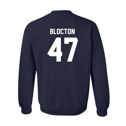 Auburn - NCAA Football : Malik Blocton - Generic Shersey Crewneck Sweatshirt-1