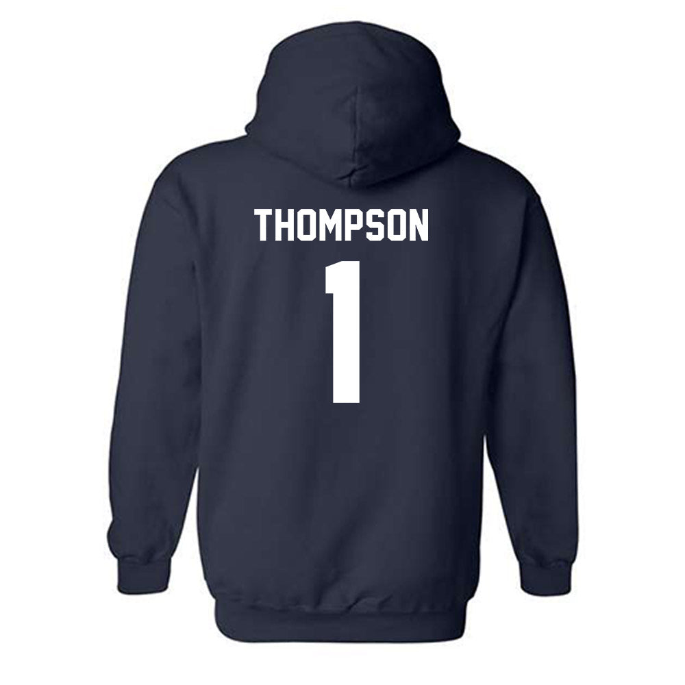 Auburn - NCAA Football : Jerrin Thompson - Generic Shersey Hooded Sweatshirt-1