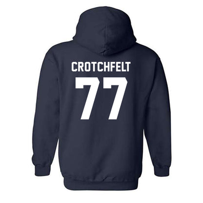 Auburn - NCAA Baseball : Zach Crotchfelt - Generic Shersey Hooded Sweatshirt-1