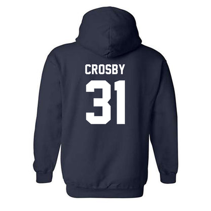 Auburn - NCAA Women's Soccer : Jordyn Crosby - Generic Shersey Hooded Sweatshirt-1