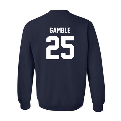 Auburn - NCAA Football : Cole Gamble - Generic Shersey Crewneck Sweatshirt-1