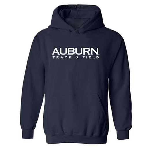 Auburn - NCAA Men's Track & Field : Israel Okon - Generic Shersey Hooded Sweatshirt-0