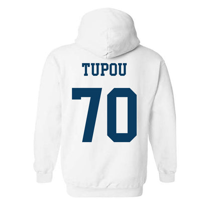 BYU - NCAA Football : Iki Tupou - Hooded Sweatshirt-1