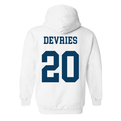 BYU - NCAA Football : Cannon DeVries - Hooded Sweatshirt-1