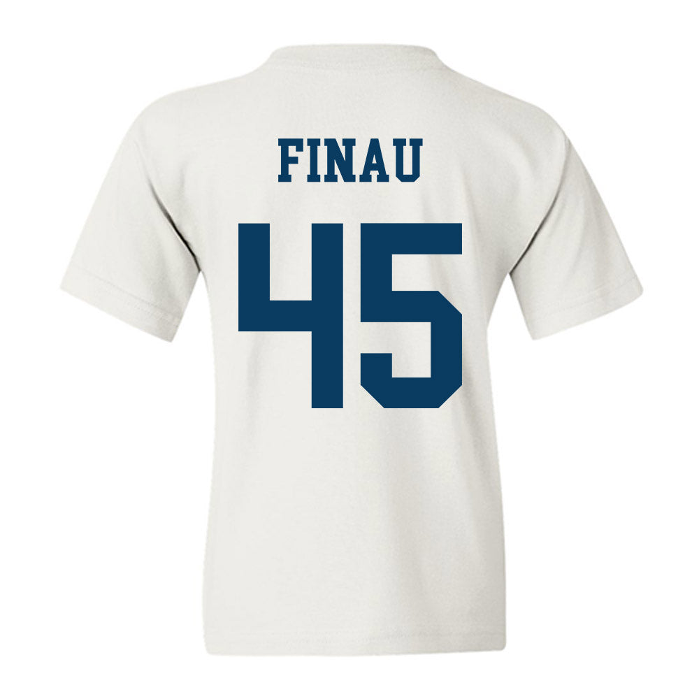 BYU - NCAA Football : Lucky Finau - Youth T-Shirt-1