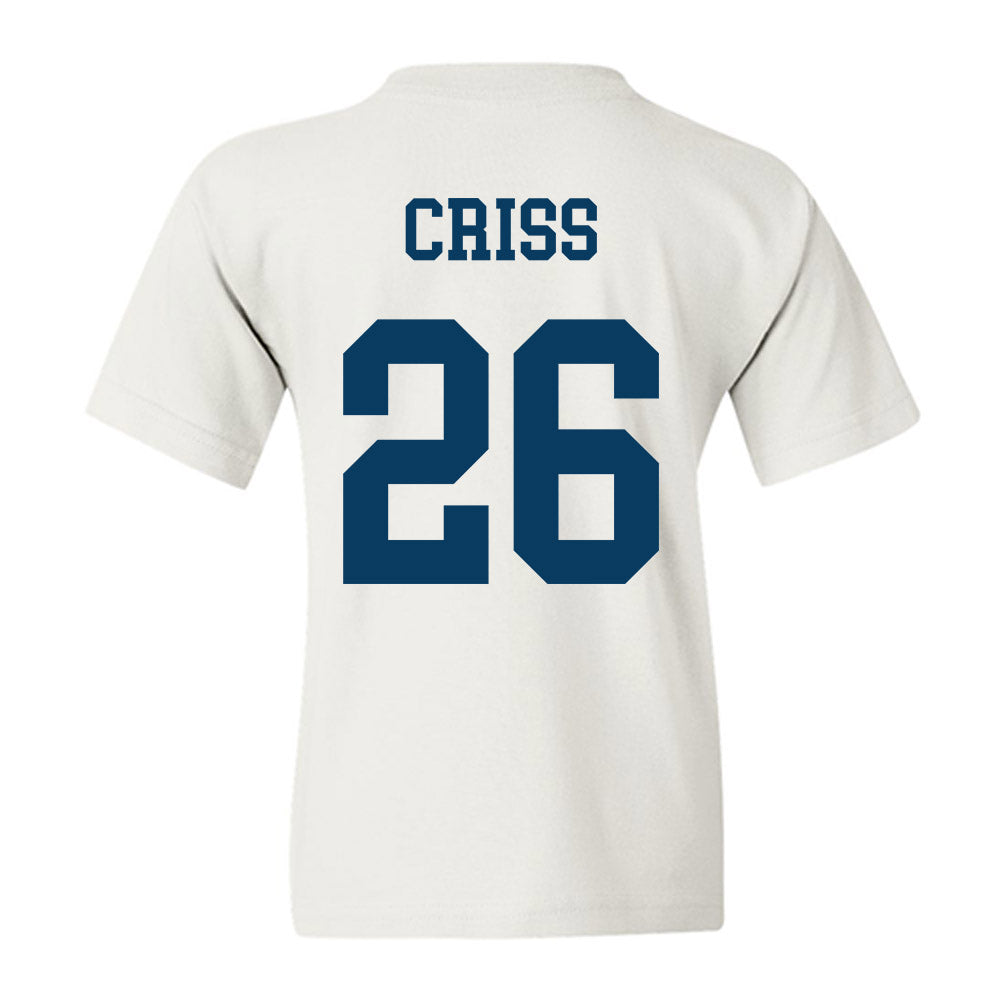 BYU - NCAA Football : Jordyn Criss - Youth T-Shirt-1