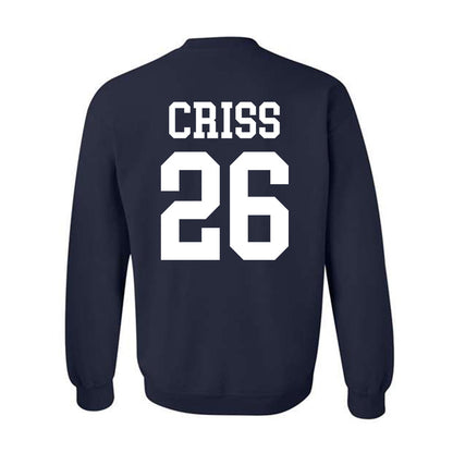 BYU - NCAA Football : Jordyn Criss - Sports Shersey Crewneck Sweatshirt-1
