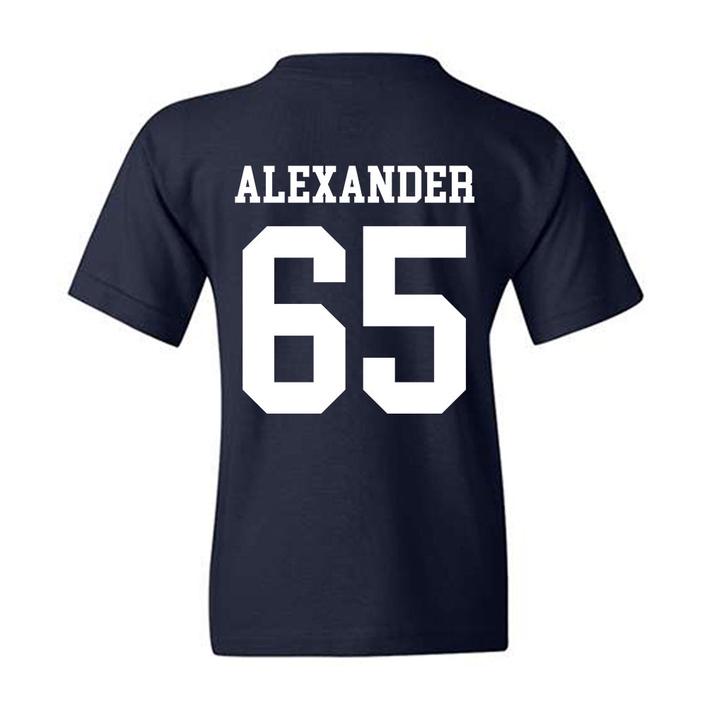 BYU - NCAA Football : Brigham Alexander - Sports Shersey Youth T-Shirt-1