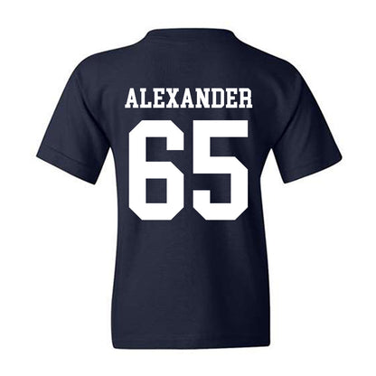 BYU - NCAA Football : Brigham Alexander - Sports Shersey Youth T-Shirt-1