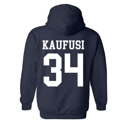 BYU - NCAA Football : Maika Kaufusi - Sports Shersey Hooded Sweatshirt