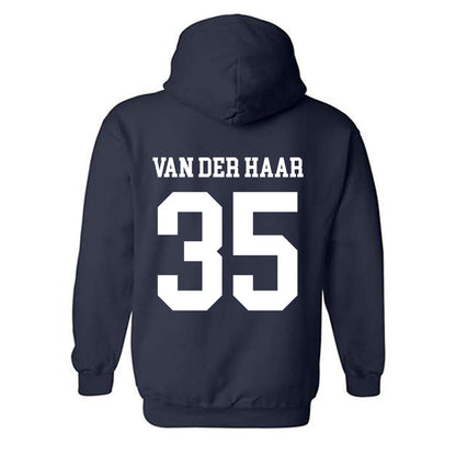 BYU - NCAA Football : Samuel Van Der Haar - Sports Shersey Hooded Sweatshirt-1